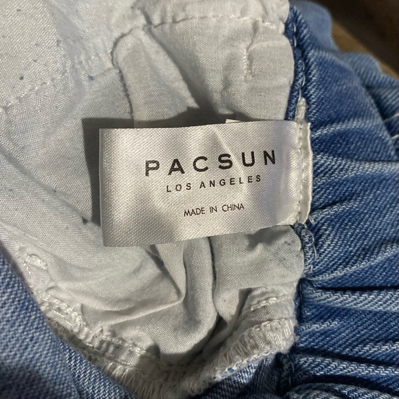 PACSUN 🎉HP🎉 Women’s Paperbag High Waisted Mom Jean Cotton Size 26 - Picture 8 of 9